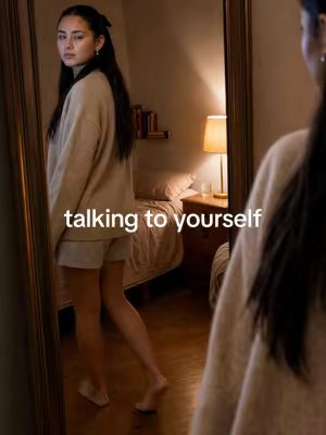 talking to yourself anout trauma probably isnt the best solution. #breakup #nade
